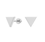 6001580-00245 Серьги пуссеты без вставок бренд Pokrovsky (Серебро 925)