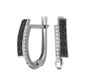 2100830-00215 Серьги с фианитами бренд Pokrovsky (Серебро 925)