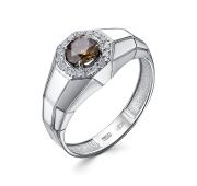 01-к0601-5,1 Кольцо мужское бренд Бриллианты Костромы (Au 585)