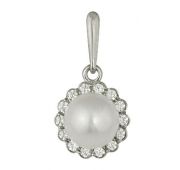 3887031821 Подвеска с жемчугом (Серебро 925)
