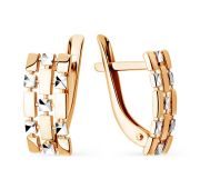 1401112311 Серьги без вставок (Au 585)