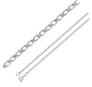 365705020045 Цепь двойной ромб (Серебро 925)