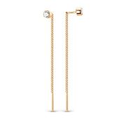 1200014657 Серьги продевки (Au 585)