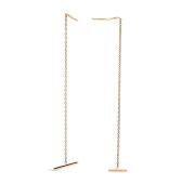 1400012634 Серьги продевки (Au 585)