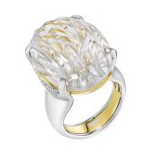 0195.3248.0808.01-19,83 Кольцо «Филармония II» с кварцем бренд Natasha Libelli (Au 585)