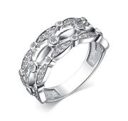 01-3936/00КЦ-00 Кольцо с фианитами бренд Алькор (Серебро 925)