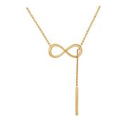 КО19440 Колье бесконечность (Au 585)