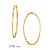 14979 Серьги конго (Au 585)