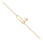 Б22887 Браслет булавка (Au 585)