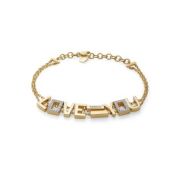 837-4100-10,91 Браслет с бриллиантами бренд Лето (Au 585)