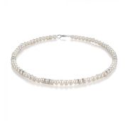 01430S1D6.5.40 бусы с жемчугом (Серебро 925)