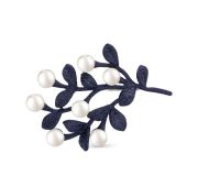 56001S1U Брошь с жемчугом бренд De Fleur (Серебро 925)