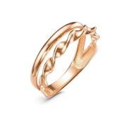 2105925 Кольцо без вставок бренд Delta (Au 585)