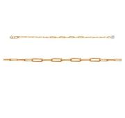 7704539/18,5 Браслет с фианитом бренд Delta (Au 585)