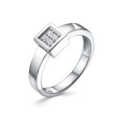 с1106137 Кольцо с фианитами бренд Delta (Серебро 925)