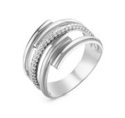 с119981 Кольцо с фианитами бренд Delta (Серебро 925)