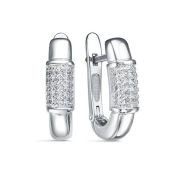 с1205815 Серьги с фианитами бренд Delta (Серебро 925)