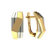 08-206887 Серьги без вставок бренд Sanis (Au 585)