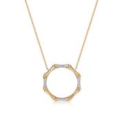 4100-510-3,8 Колье с бриллиантами бренд Brilliant Style (Au 585)