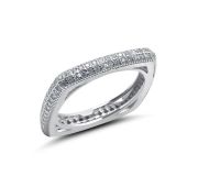 2111321748а Кольцо с цирконием (Серебро 925)