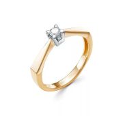 1-524-10-1,84 Кольцо помолвочное бренд Первая Бриллиантовая Компания (Au 585)