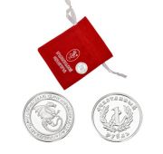 3400029336м сувенир монета «Дракон» (Серебро 925)