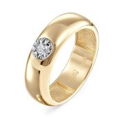 11-21163-1000-4,82 Кольцо с бриллиантом бренд Kabarovsky (Au 585)