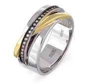 11-2720-1000-4,96 Кольцо с бриллиантами бренд Kabarovsky (Au 585)