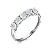 К3027-220-1,68 Кольцо дорожка с бриллиантами (Au 585)