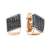 С2453-105-6,61 Серьги с бриллиантами (Au 585)