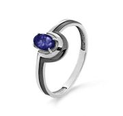 11-503-1189-1,89 Кольцо с сапфиром бренд Kabarovsky (Серебро 925)