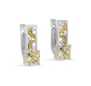 12-645-11687-3,32 Серьги с бриллиантами бренд Kabarovsky (Серебро 925)