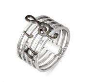 1-024-7989 Кольцо ноты бренд Kabarovsky (Серебро 925)