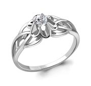 Кольцо с фианитами