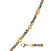 180001КЛ Цепь предначинательная молитва бренд Елизавета (Серебро)