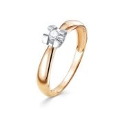 3793-110-2,14 Кольцо помолвочное бренд Brilliant Style (Au 585)