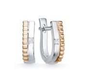 4112-21001-1-3,75 Серьги с бриллиантами бренд Brilliant Style (Au 585)