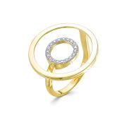 557-1300-3,54 Кольцо с брилллиантами бренд Лето (Au 585)