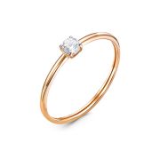 110269 Кольцо с фианитом бренд Berger (Au 585)