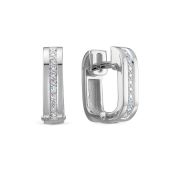 485-2200-4,99 Серьги с бриллиантами бренд Лето (Au 585)