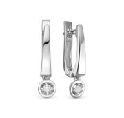 522-2200-3,64 Серьги с бриллиантами бренд Лето (Au 585)