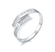 823-1200-2,85 Кольцо из белого золота бренд Лето (Au 585)