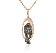 03-3505-00-000-1110 Подвеска пантера бренд Platina (Au 585)