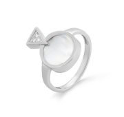 11-693-6200 Кольцо с перламутром бренд Kabarovsky (Серебро 925)