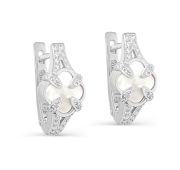 12-704-6200 Серьги с перламутром бренд Kabarovsky (Серебро 925)