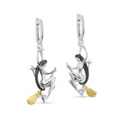 2-108-7981 Серьги ведьма бренд Kabarovsky (Серебро 925)