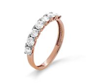 11-01547-1000-1,58 Кольцо с бриллиантами бренд Kabarovsky (Au 585)