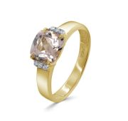 11-21875-10400-3,48 Кольцо с морганитом бренд Kabarovsky (Au 585)