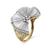 11-21620-1000-3,96 Кольцо с бриллиантами бренд Kabarovsky (Au 585)