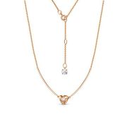 0706231 Колье с фианитами бренд Delta (Au 585)